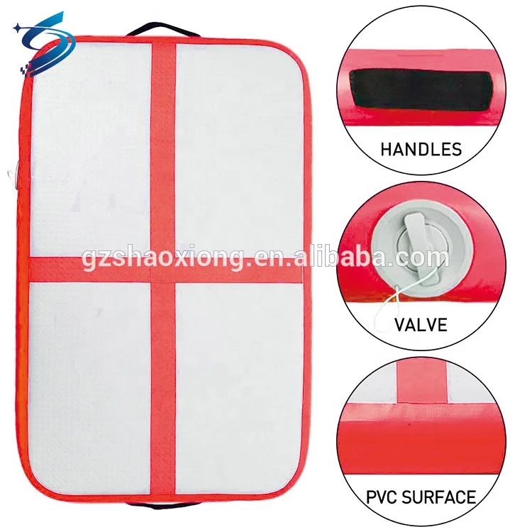 Small Yoga Mat Exercise Inflatable Jumping Air Track Gym Mats Floor Air Block view 3