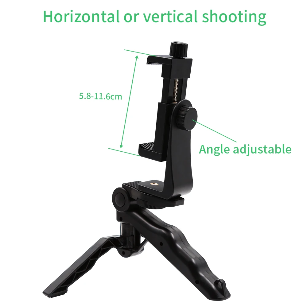 Handheld Grip Phone Camera Tripod Holder Selfie Stick Handle Stand For Gopro Gopro Insta360 Sjcam iPhone Xiaomi Samsung Bracket