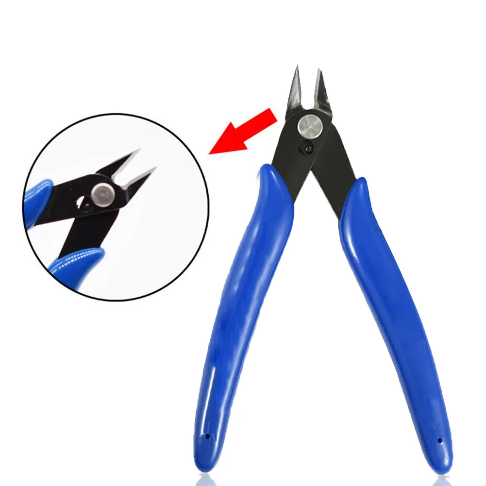 New Cable Cutter Bent Curved Grip Grips Jaw Long Soft Tools 130*80 Mm Sturdy Tool Steel Trimming Plastic Products