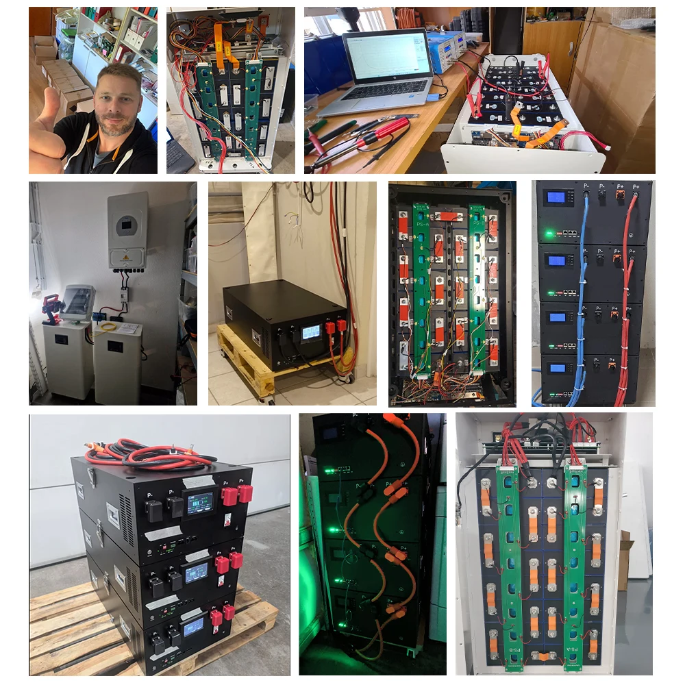 EU 15kWh Lifepo4 DIY Battery Pack 48V CATL280 GradeA JK V19 BOX RS485 CAN 48V 280AH Kits Rechargeable Battery Solar VAT Free