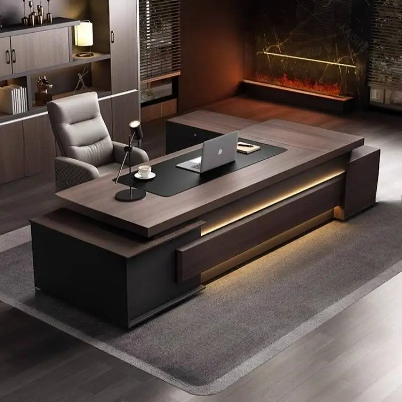 Vintage Designer Office Desks Storage Unique Luxury Cheap Office Desks Modern Drawers Corner Escritorio Small Spaces Furniture