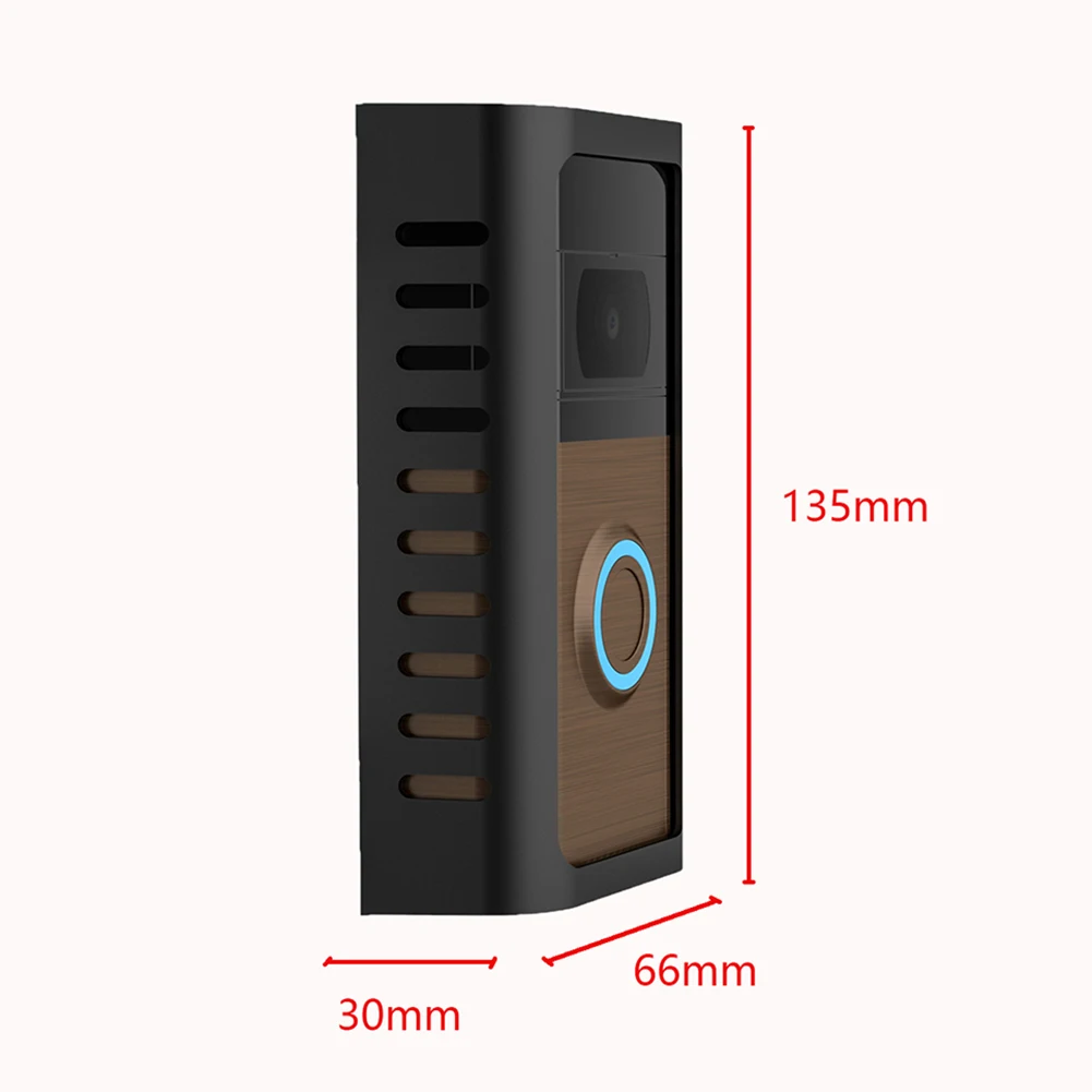 Anti-Theft Doorbell Mount Stainless Steel Wall Mounted Bracket Easy Installation Metal Support for Ring Video Doorbell