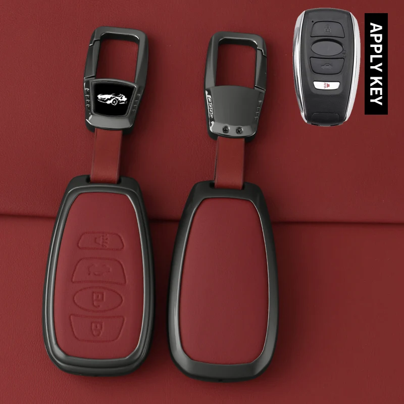 For Subaru Impreza XV Crosstrek Forester Outback Legacy BRZ WRX WRX STI Wear Resistant Key Protective Case - Durable Accessory f view 3