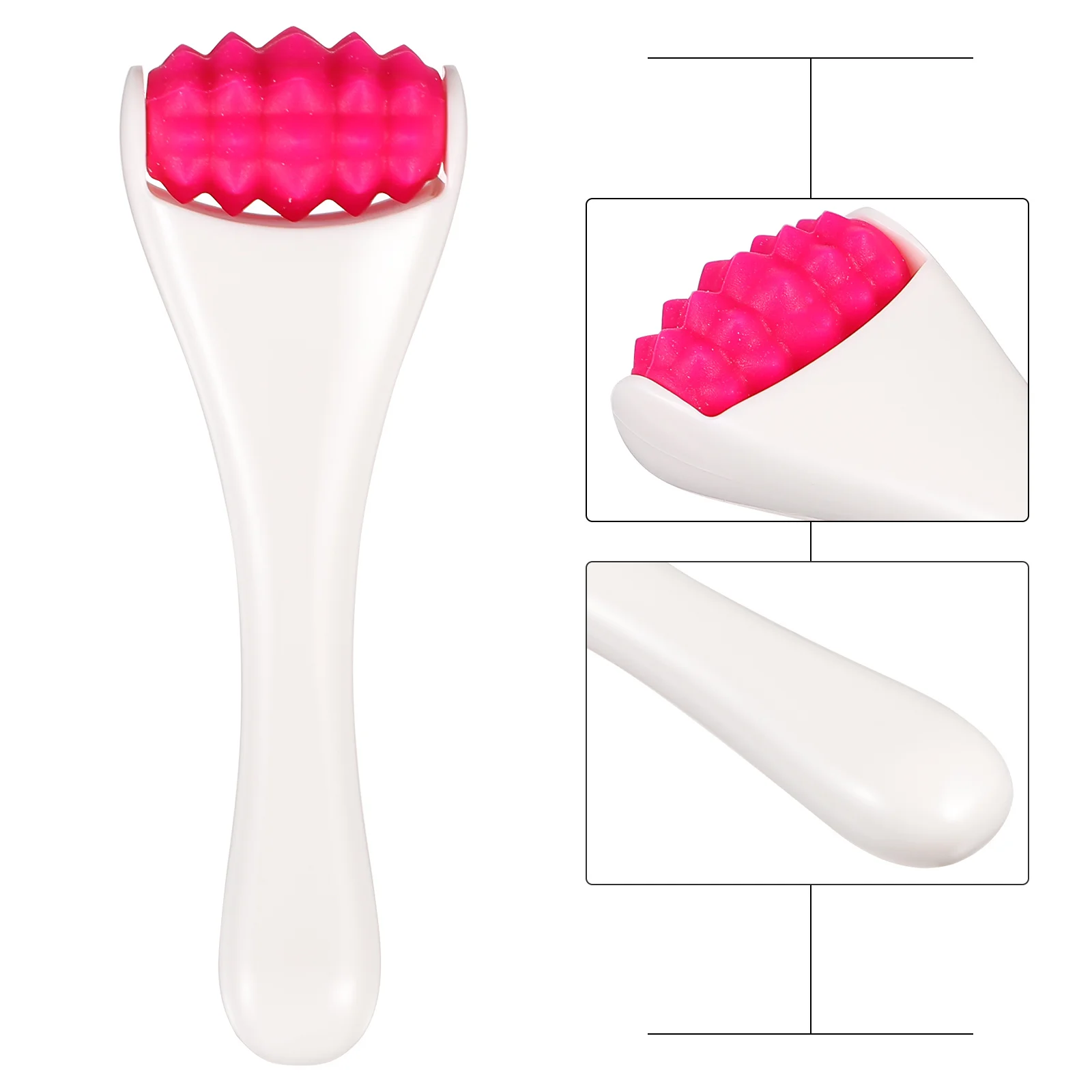 1 pz rullo per la pelle degli occhi rullo per massaggio viso portatile per l'importazione di cosmetici crema per gli occhi essenza dispositivo per la cura della pelle di bellezza