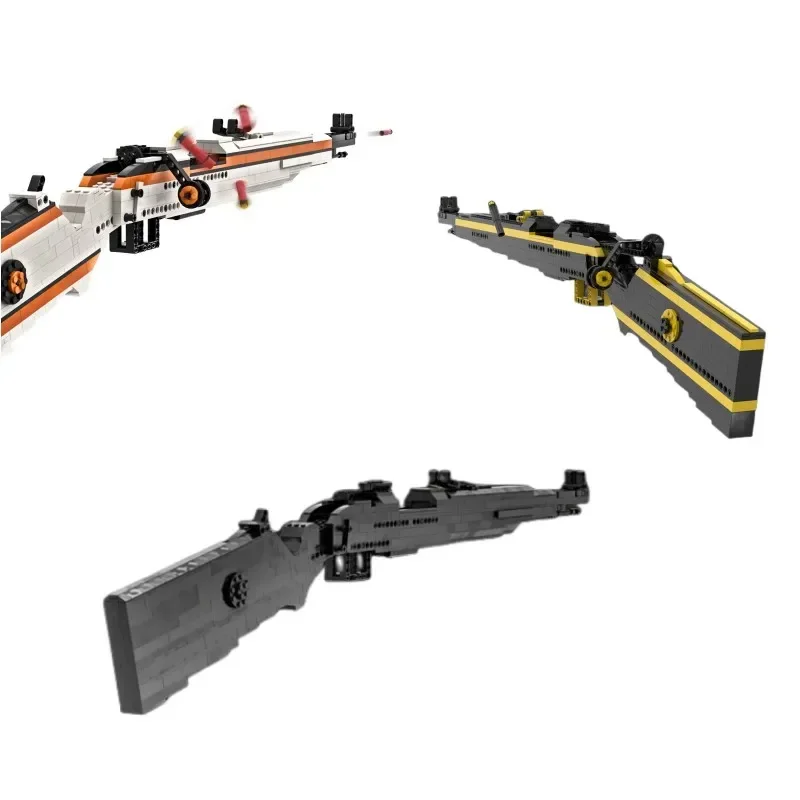 

MOC 98k Building Block Gun Weapon Assembly Can Launch Three-dimensional Difficult Toy Adult Boy Birthday Gifts