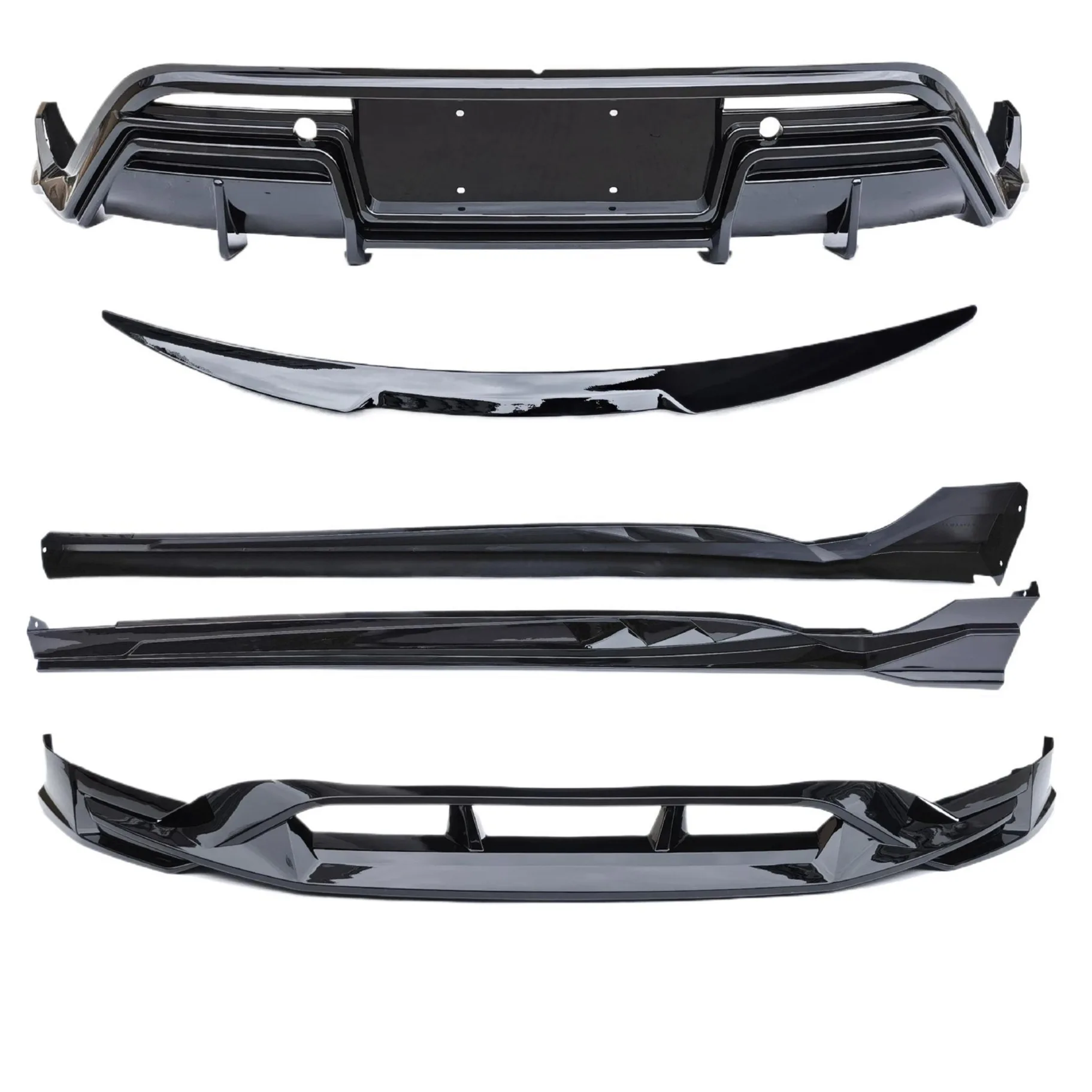 

Suitable for BYD Seal EV version DC kit front surrounding front lip front shovel side skirt tail rear lip bright strip