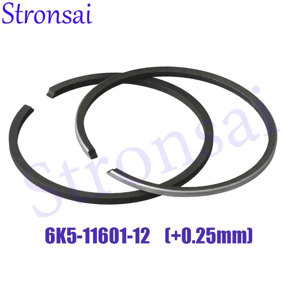 

Комплект поршневых колец 6K5-11601-12 (0,25 мм, внешний диаметр) 72,25 мм для лодочных моторов Yamaha 60 л.с., 70 л.с., Sierra Marine 18-3963