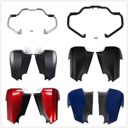 Motorcycle Mustache Engine Guard Bar Lower Vented Fairing For Indian Springfield 2016-2023 Chief Classic 2014-2018 17 Dark Horse