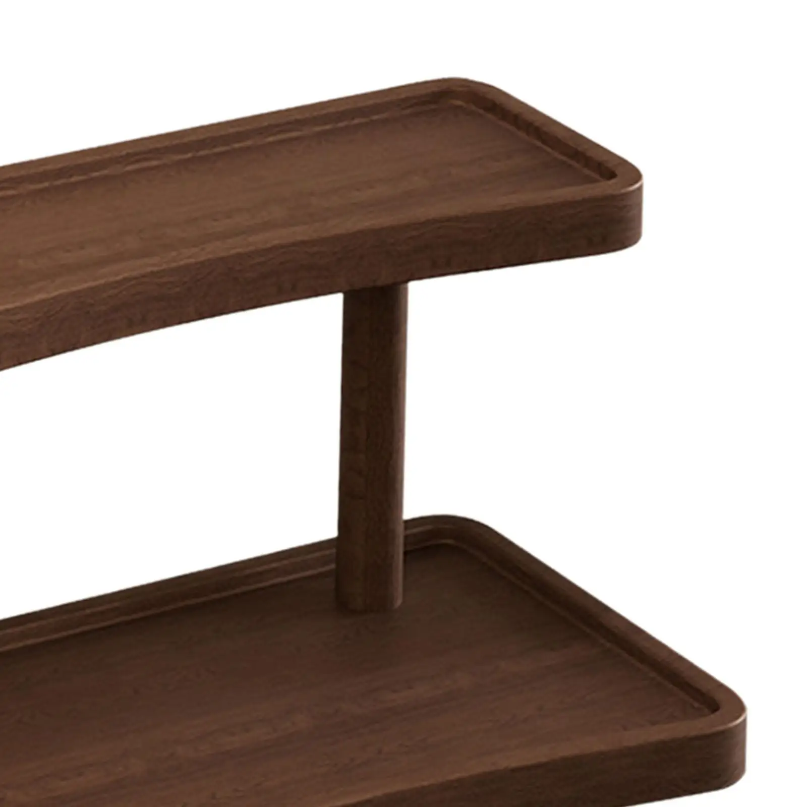 Holz-Display-Riser, doppellagiger Parfümständer für Schlafsaal, Büro, Badezimmer