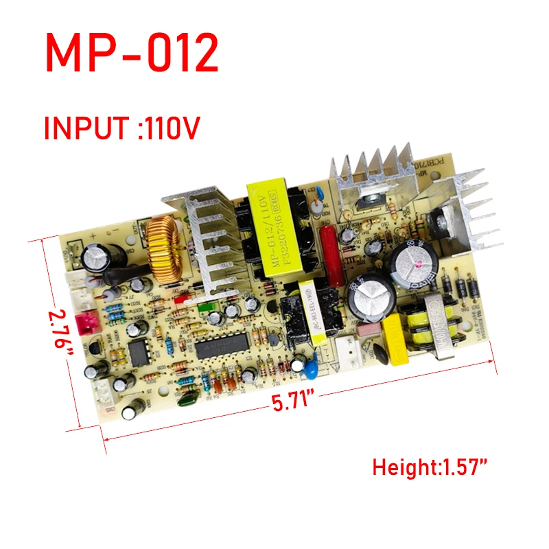Placa do Poder Placa Principal para o Armário do Vinho Tinto Acessórios do Refrigerador Placa de Circuito 110v Mp012