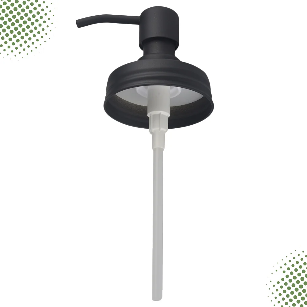 Bottle Pump Head Stainless Steel Pressure Nozzle Replacement Pump for 2.65-2.75cm Diameter Bottle High Viscosity Liquids