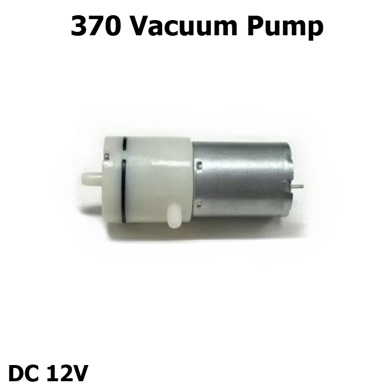 370 Miniature Vacuum Pump, 12V Small Vacuum Pump