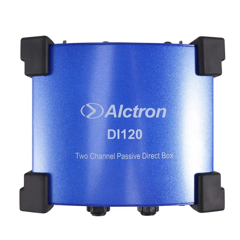 Alctron DI120 Caja DI Pasiva Bidireccional, Convertidor de Impedancia, Dispositivo de Efectos para Escenario