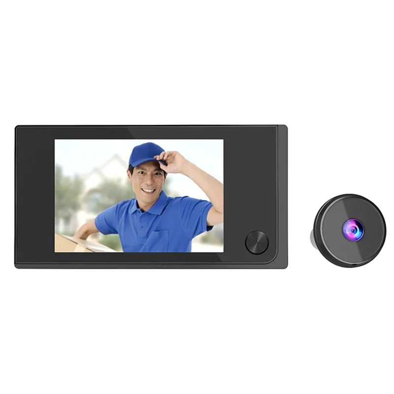 A92Z 3.5In Digital Door Viewer Peephole Camera 120°Wide-Angle LCD Monitor Home Security System Fits 35-100Mm Door Thickness