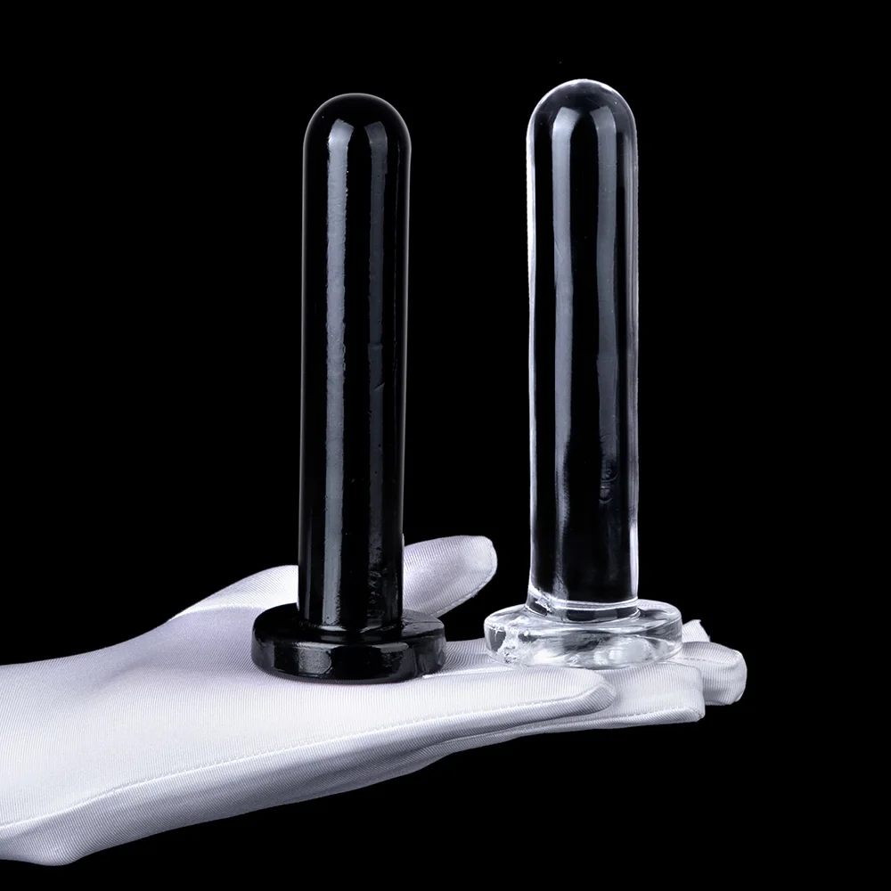 24.5cm Long Clear Jelly Smooth Surface Strapon Anal Dildos Straight ButtPlug TPE Dildo Anal Plug Intimate Sex Toys For Couples view 4