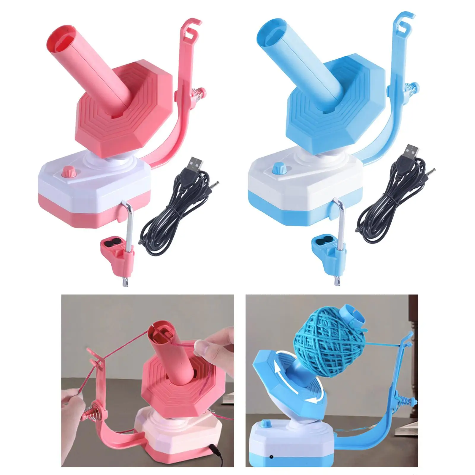 

Yarn Dispenser Thread Winder Lightweight Easy to Use Large Capacity Efficiently