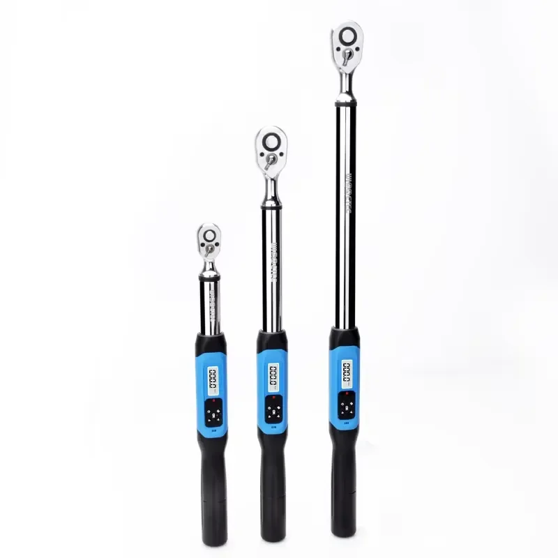 High Precision Large Torsion Interchangeable Digital Display Torque Ratchet Wrench Bike Car Repair