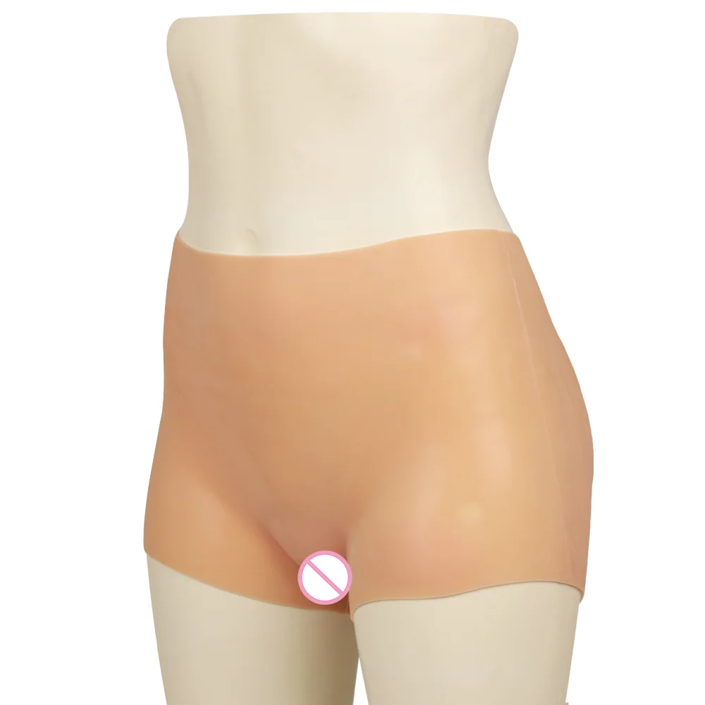 Tgirl Big Hips Silicone Pants S/M/L Size Pantsies Butt Tummy Control Shapewear Fake Buttocks for Cosplay