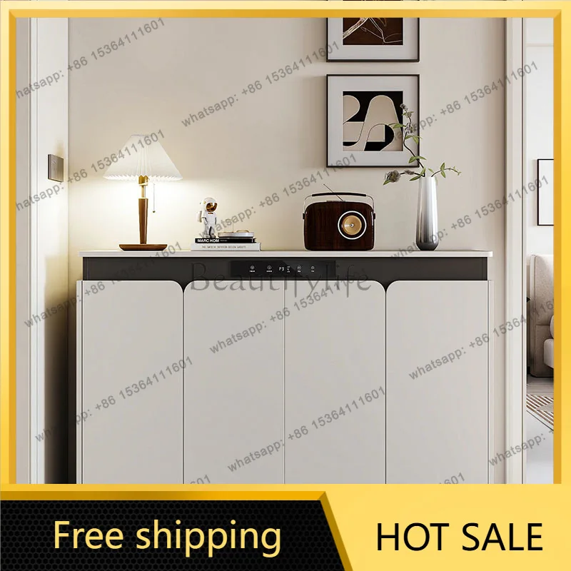 Slippers Storage Shoe Shelf Organizer Space Saving Shelves Show Shoe Cabinet Italian Minimalist Designer