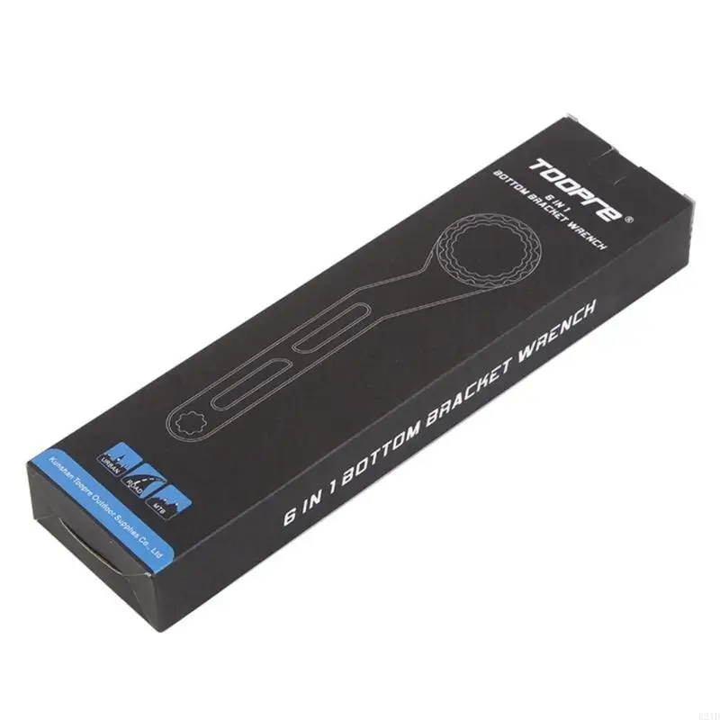 

BB-Wrench 39/41/44/46/49mm 6 in 1 Hollow Central Axle-Wrench for BBR60