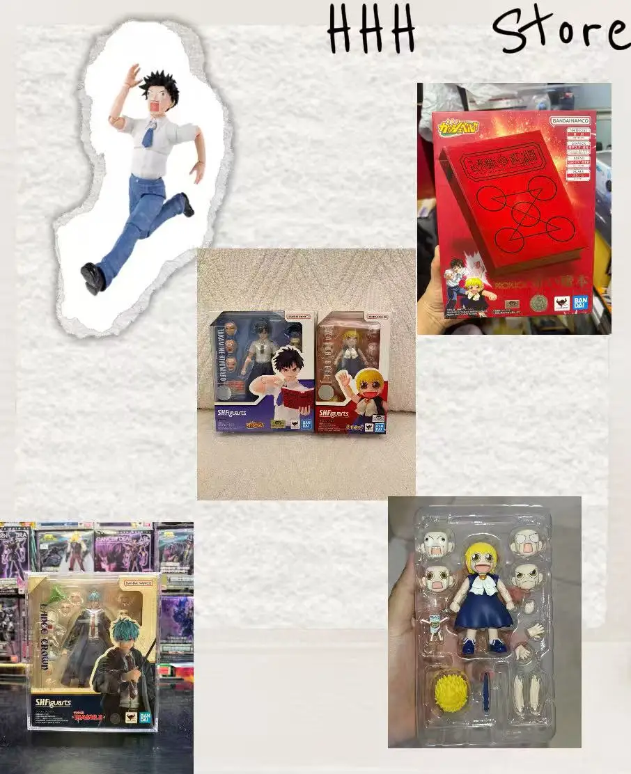 Figura de acción de la serie original de Bandai-figuarts, SHF Gash Bell, Anime Zatch Bell, Takamine Kiyomaro, modelo coleccionable