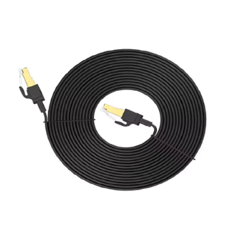 

30cm 20cm Cat 8 Flat Ethernet Cable LAN Network Cat8 Rj45 Plug Network Cable 40Gbps Cable 2000Mhz For Router Pc Ps4 Tv Laptop