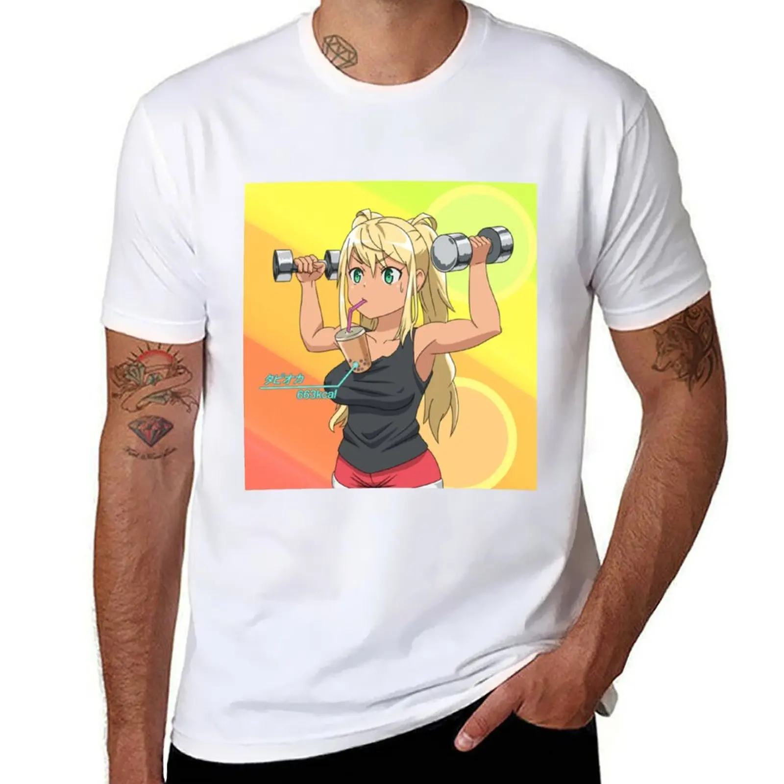 

Hibiki Boobs - Dumbbell Nan-Kilo Moteru T-Shirt cotton t shirts high quality t shirt man plain T-Shirt