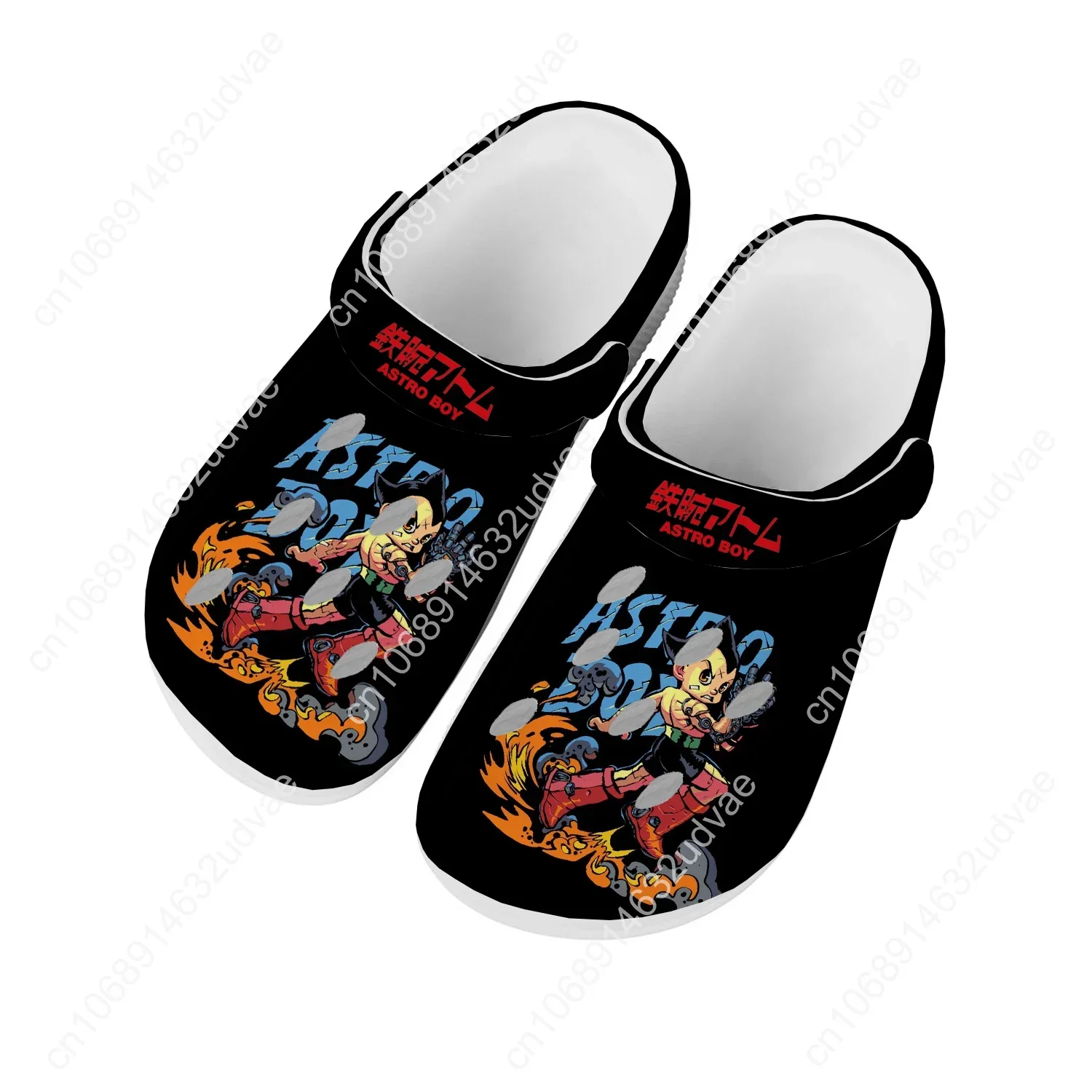 Astro Boy Water Shoes Mens Womens High Quality Fashion Home Garden Clogs Customizd Sandals Beach Breathable Hole Slippers 2