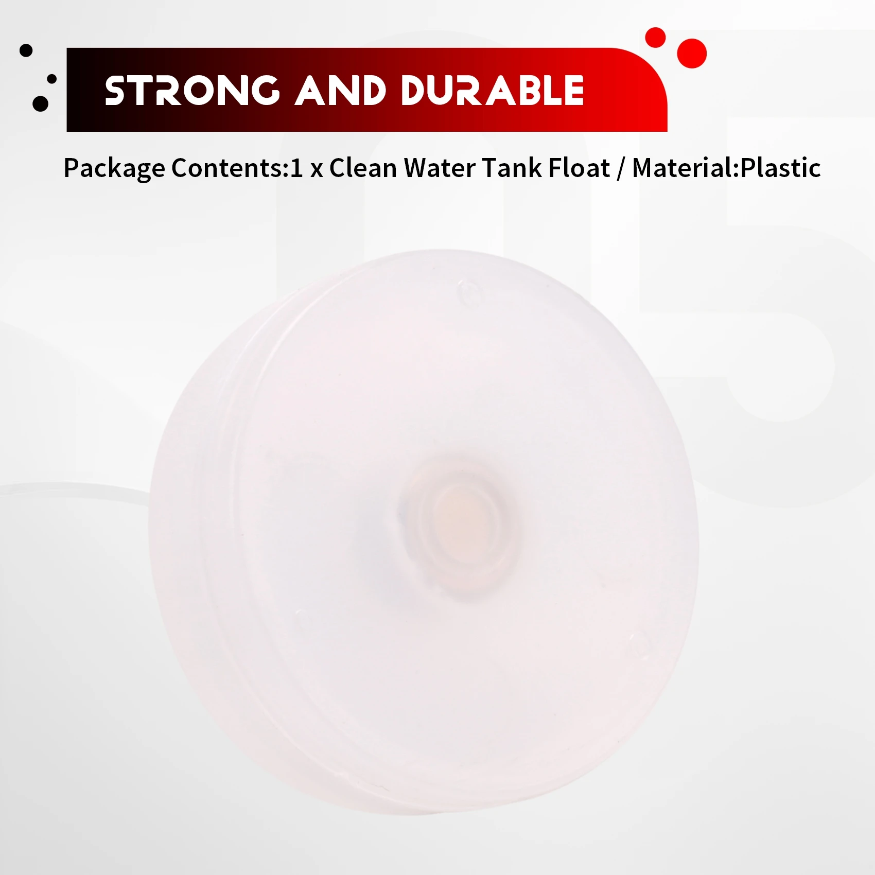 A03F Clean Water Tank Float for Dreame L10S Ultra S10 S10 Pro X10 W10S Vacuum Cleaner Parts Accessories Plastic
