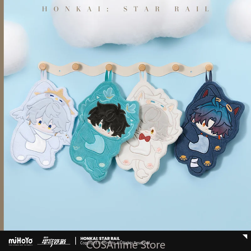 Offizielles miHoYo Honkai: Star Rail Dan heng Jing yuan Blade Sunday Cosplay Male Dormitory Series Niedliches Handtuch absorbieren Wasser