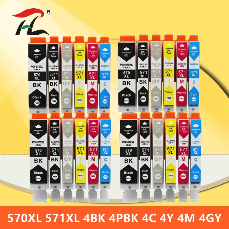 

pgi-570xl PGI570 570xl PGI-570 CLI-571 Compatible Ink Cartridge For Canon PIXMA MG5750 MG5751 MG5752 MG5753 MG6850 printer