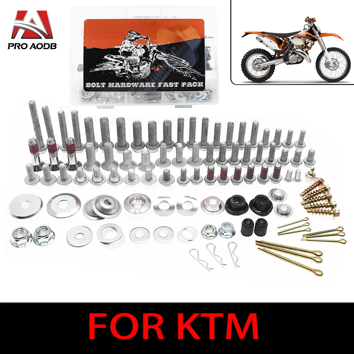 Screw Bolt Full Fastener Kit Hardware fittings For KTM SX XC XCF XCW SXF EXC EXCF FC FE TC TE TX 125 150 250 300 350 450 500 530