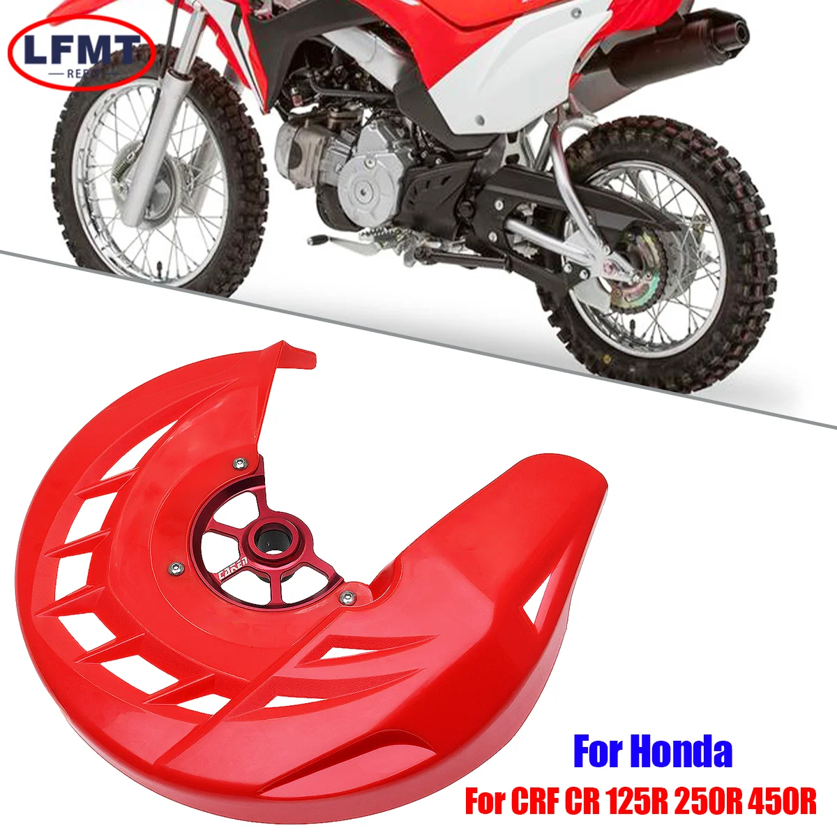 

Универсальные аксессуары для мотокросса, 20 мм, защита переднего тормозного диска с ЧПУ для Honda CRF KX125 250 250F 450F KLX450 KXF250 KXF450