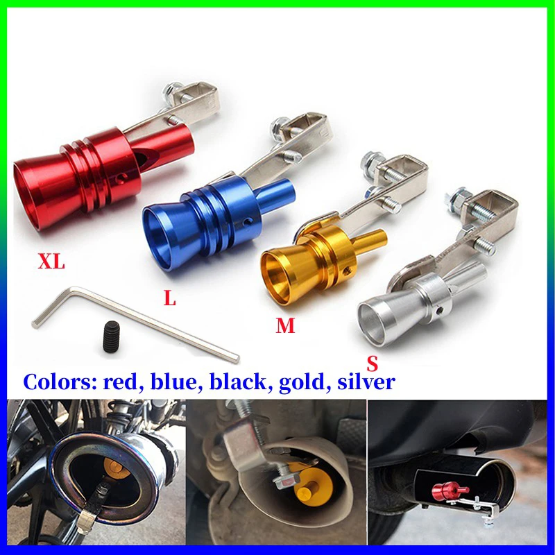 General Motors Modified Tail Throat Whistle Exhaust Pipe Turbine Whistle Motorcycle Sound Simulator Automobile Turbine Whistle