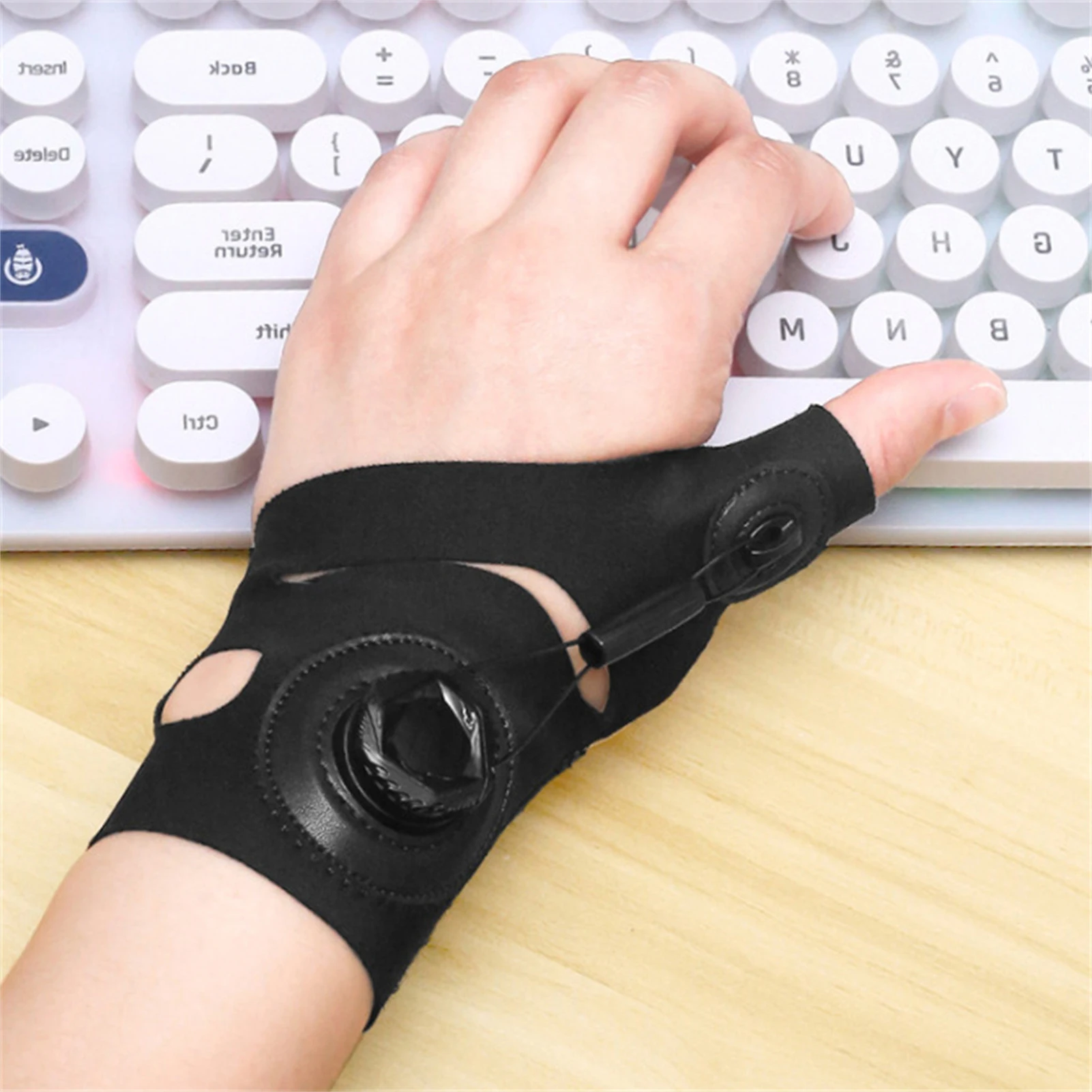 

Universal Wrist Guard Adjustable Rotating Tendon Sheath Wrist Guard Sports Fitness Rehabilitation Training Wrist Support 1pc