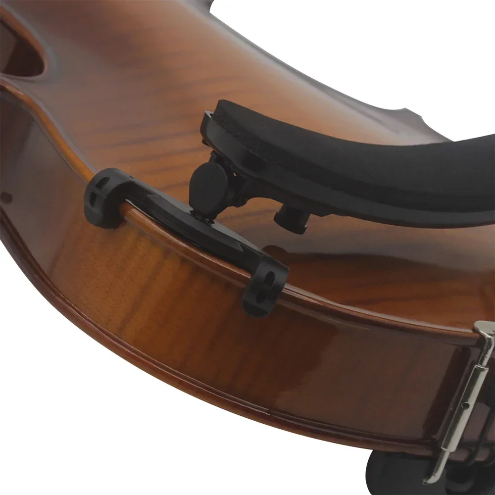 M MBAT Violine Schulterstütze Einstellbar ABS Schwarz Für 3/4 4/4 Violine Saiteninstrument Zubehör Hochwertige Schulterstütze – Detail 9