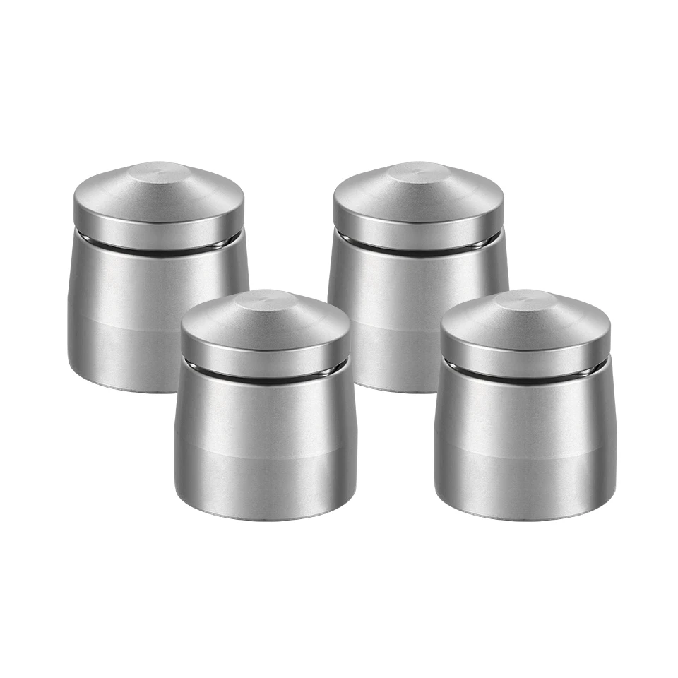 Audio Equipment Vibration Isolation Feet and Spikes ULTRA SS Replica, Stainless Steel with Ceramic Beads, Amp and Speaker Stand