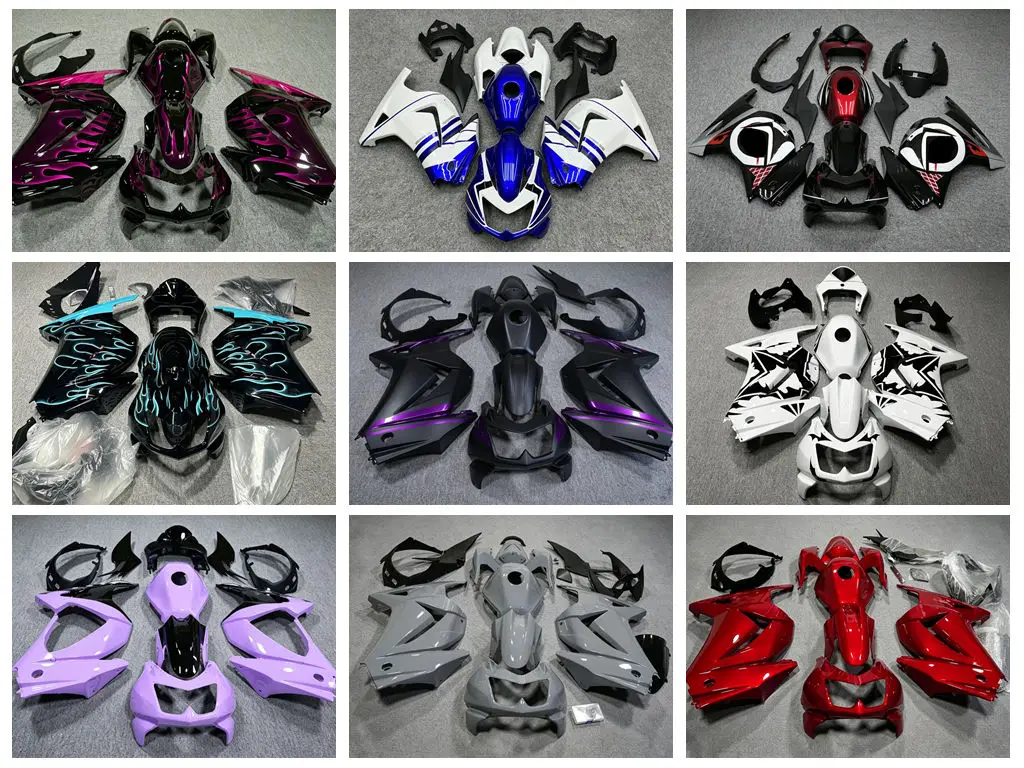 4 Gift new ABS fairing kit for Kawasaki Ninja 250R 2008 2009 2010 2011 2012 car accessories can be customized