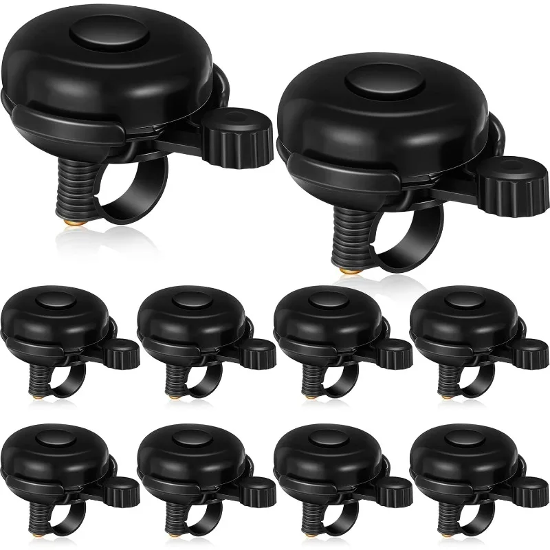 

15 Pcs Classic Bike Bell Aluminum Bicycle Bell Loud Crisp Clear Sound Bike Accessories Easy Installation for Adults Kids Girls