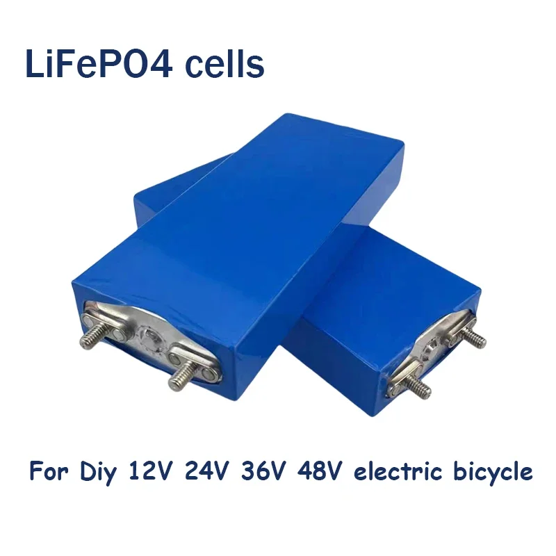 Newest 3.2V 25Ah LiFePO4 Battery Cell 25000mAh Lithium Iron Phosphate Deep Cycles for Diy 12V 24V 36V 48V Solar Energy UPS Power