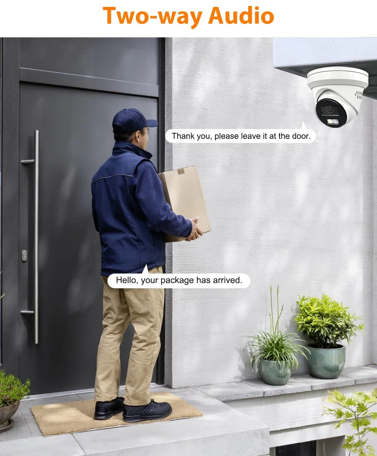 Anpviz 4CH 5MP sistema de seguridad 4 Uds 5MP torreta cámara IP doble luz 12MP NVR WDR detección de movimiento 2 vías Audio disuasión activa