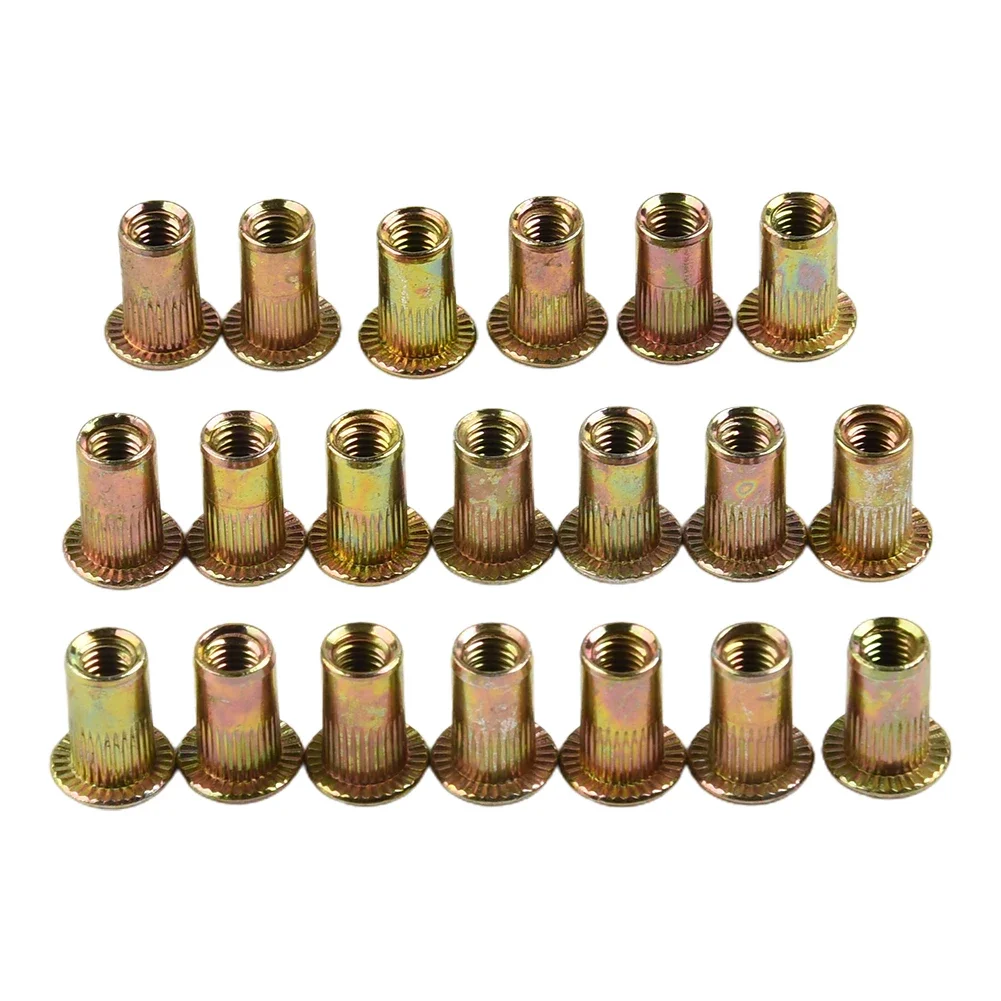 21PCS Hand Rivet Nut Head Nut Set M3 M5 M6 M8 M10 For Hand Rivet Tool Belt With 20pcs NutMulti Sizes Insert Rivet Nuts
