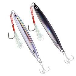 1/2/12pcs Jig Shore Jigging Spoon Casting Drag 7G 10G 14G 17G 21G 30G 40G SeaBass Lure Artificial Bait Fishing Gear