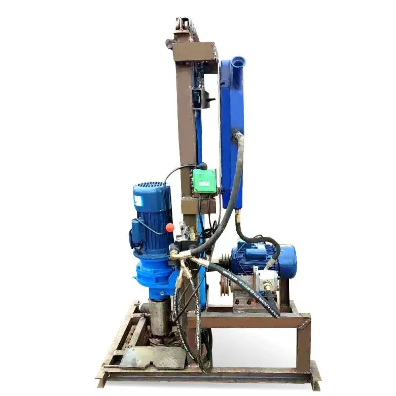 

Customized Lightweight Handheld Electric Water Well Drilling Rig 100m Hydraulic Mini Borehole Drill Hot Selling