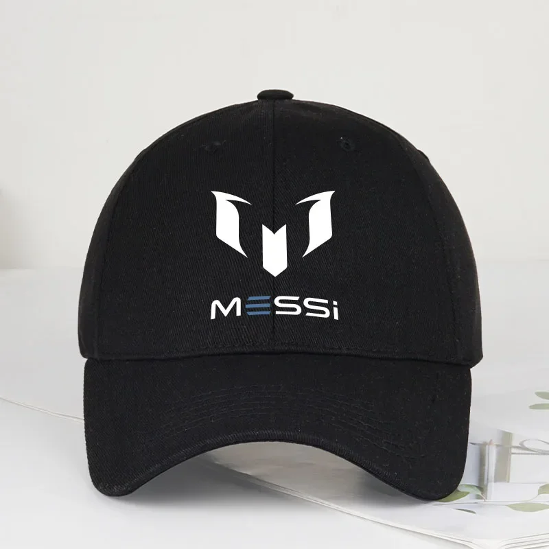 2026 Custom White Messis 10 Football Soccer Baseball Cap Women Men Personalized Adjustable Unisex Dad Hat Spring