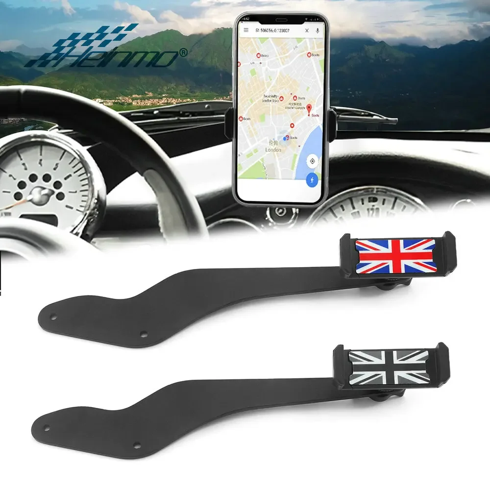 For MINI Cooper R50 R52 R53 Car multi-functional mobile phone holder dashboard GPS bracket Aluminium Alloy accessories