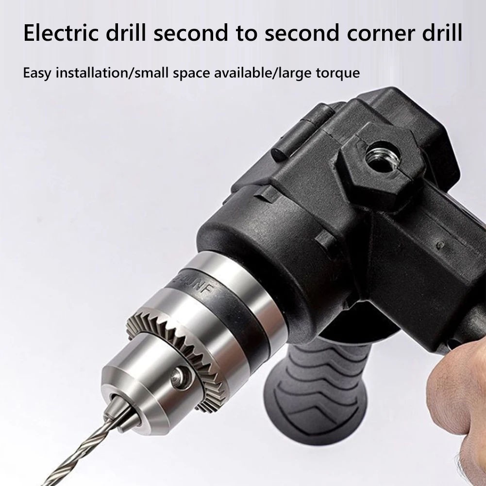 90 Degree Corner Device Drill Bend Extending Chuck Electric Drill Corner Cordless Metal Multifunctional Power Tool Accessories