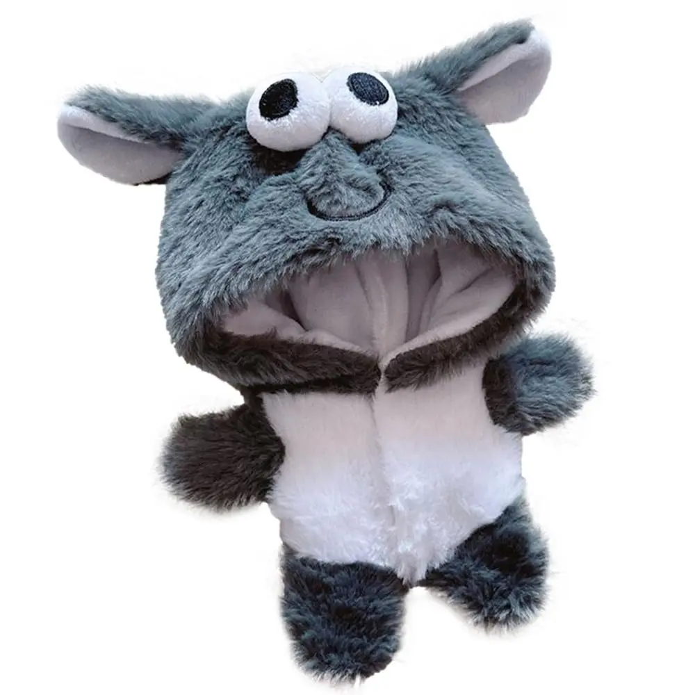 Cotton   Clothing 20CM  Clothes Cartoon Smiling Cat Staring Sheep One-piece Garment