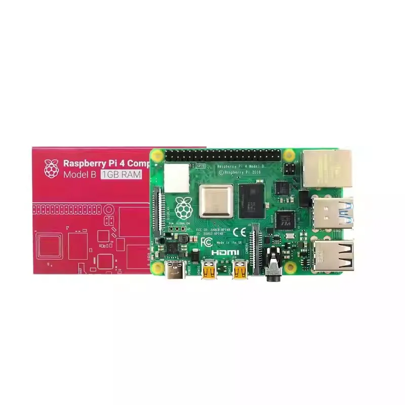 Raspberry Pi 4e generatie B-type Raspberry Pi 4 4B 8GB Development Board Programmering AI Beginner Kit Python