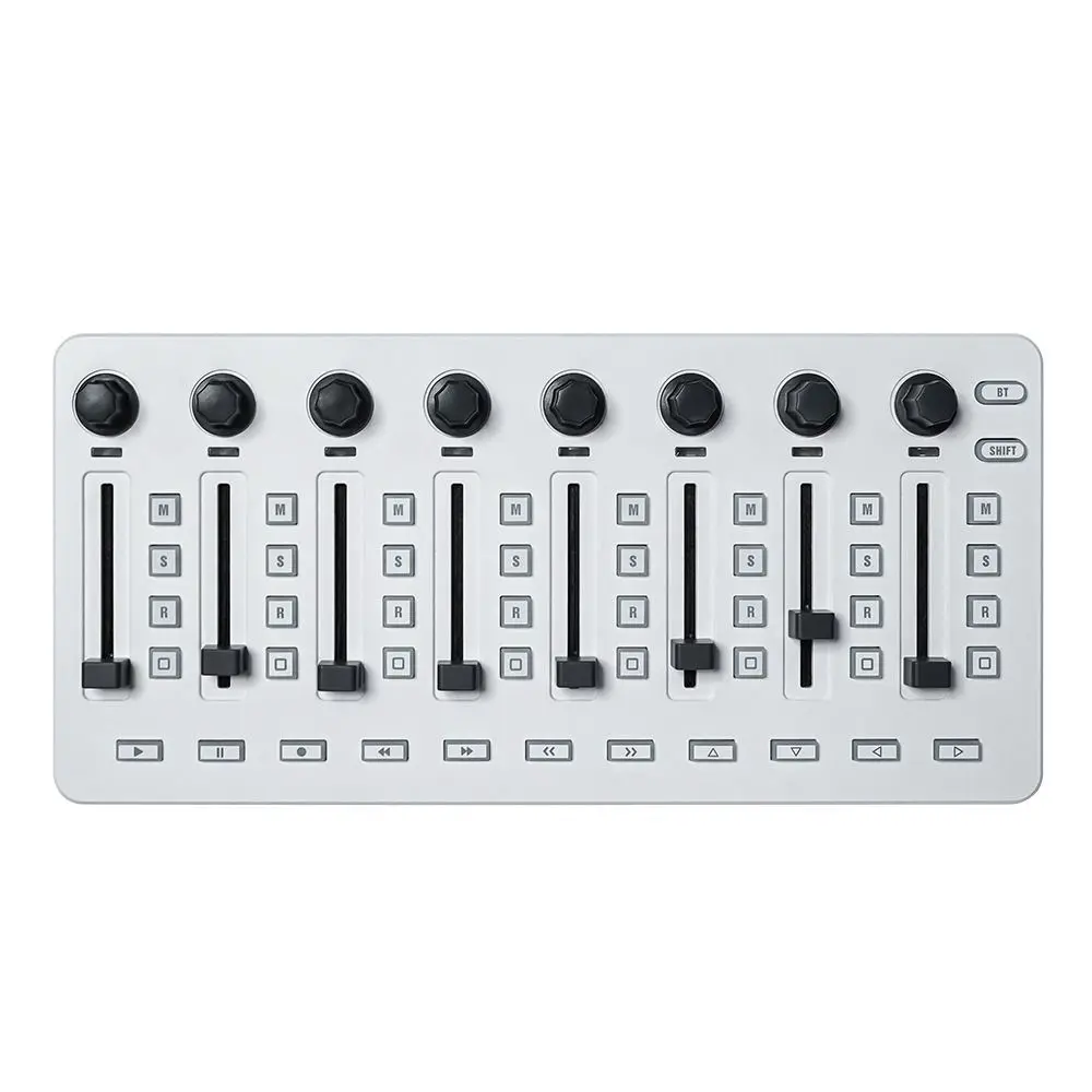 BT Connection Wireless MIDI Controller Wireless 8 Encoder Mixing Console USB-C Interface Software Control SMC-MIXER